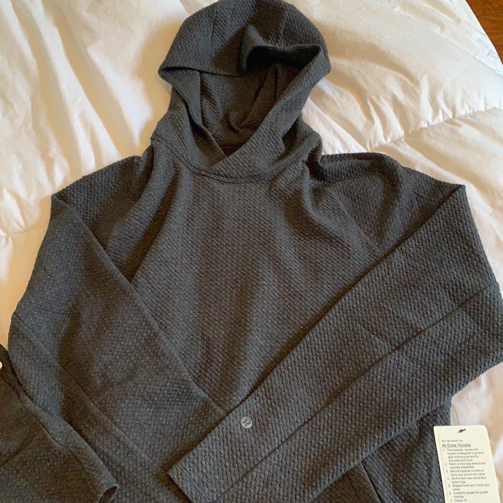 NWT lulu lemon at ease hoodie and short set